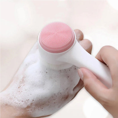 Averon™3D Double Silicone Facial Cleansing Brush