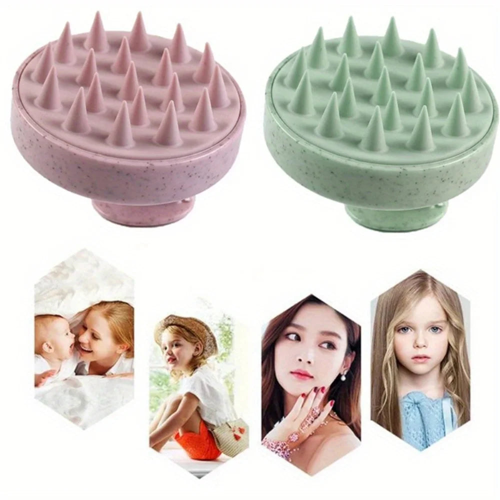 AV™ Silicone Shampoo Brush Body Massage Brush