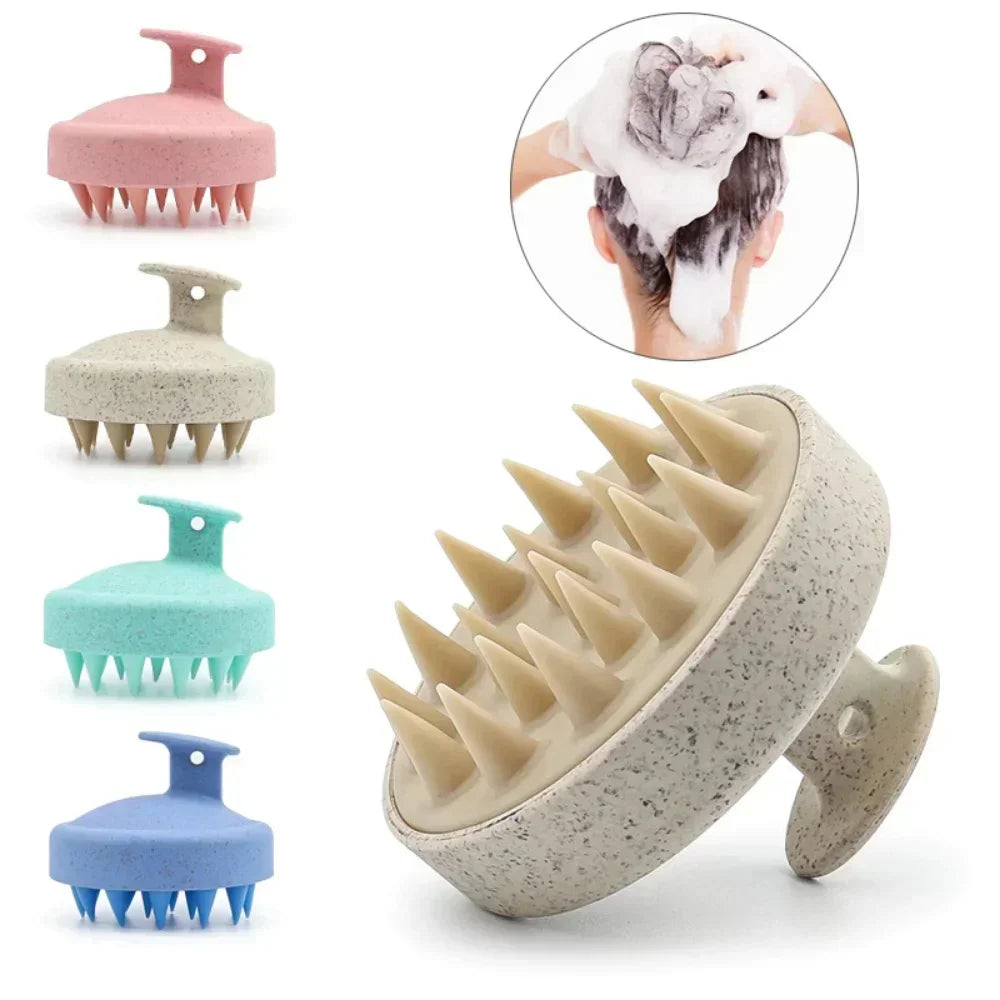 AV™ Silicone Shampoo Brush Body Massage Brush