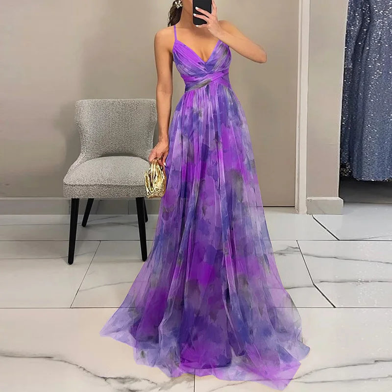 Giselle | Lovely floral print maxi dress