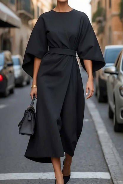 Keira - Eleagnt Sleeve Summer Maxi Dress