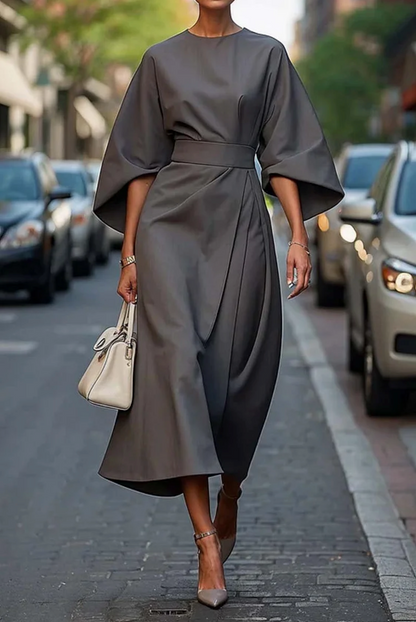 Keira - Eleagnt Sleeve Summer Maxi Dress