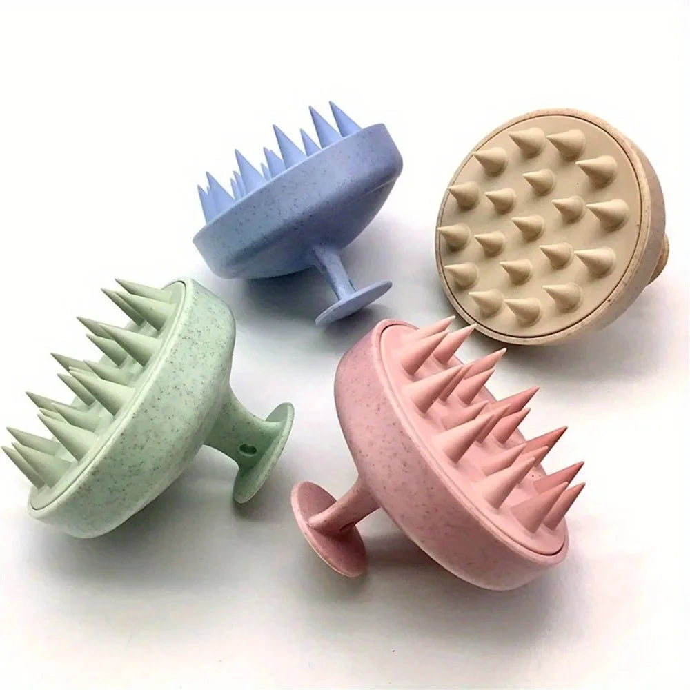 AV™ Silicone Shampoo Brush Body Massage Brush