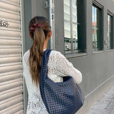 Curlew | Woven Large Shoulder Bag