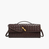 Alba | Woven Structured Shoulder Bag