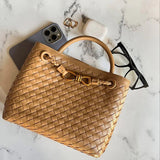 Wells | Tote Woven Shoulder Bag