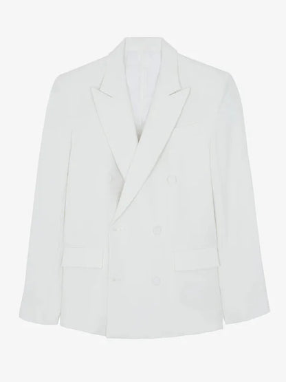 Sofia | Blazer Bianco Oversize Doppiopetto