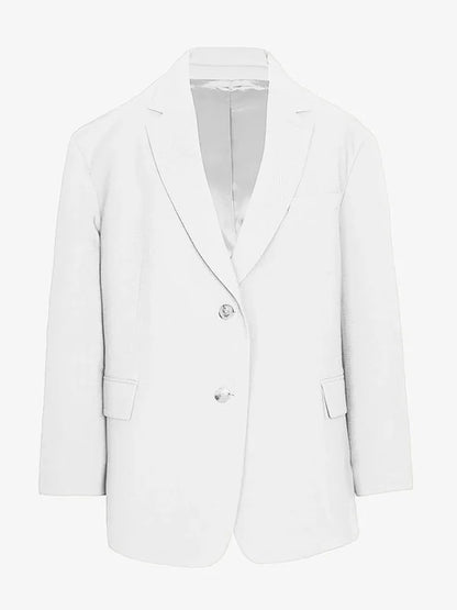 Sofia | Blazer Oversized Clean-Line Bianco