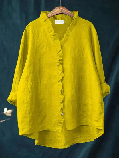 Eline | Elegante Blusa Estiva in Lino