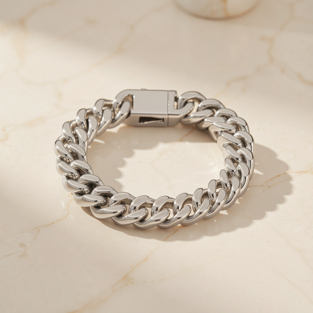 Chunky Cuban bracelet