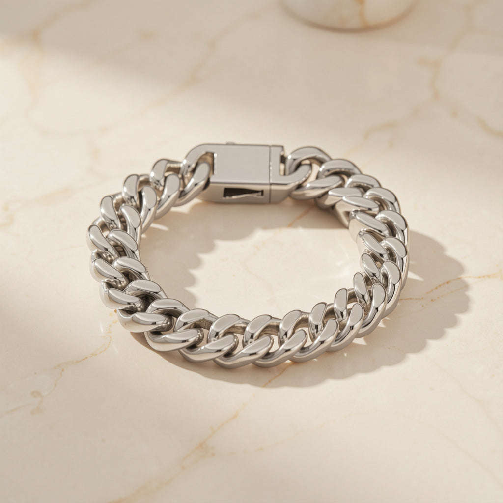 Chunky Cuban bracelet Averon London