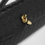 Alba | Woven Structured Shoulder Bag