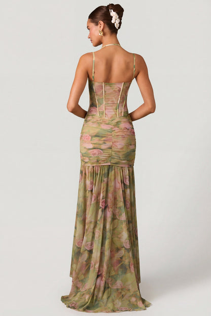 Vestito Valeria – Eleganza Asimmetrica Floreale