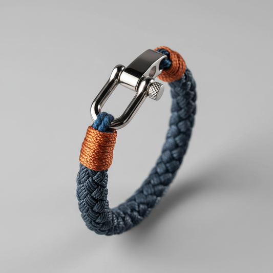 Premium Rope Bracelet - Fundo Cinza Claro