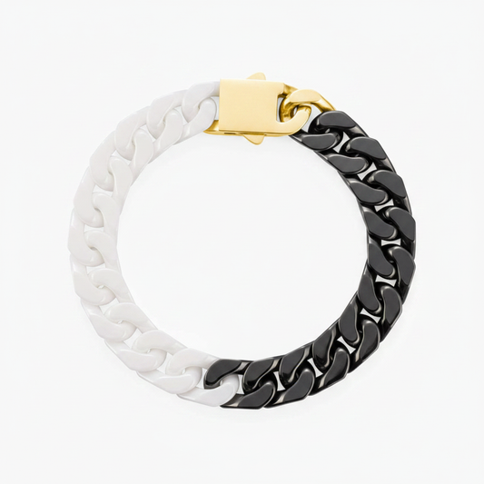 Pulseira Panda - Fundo Cinza Claro