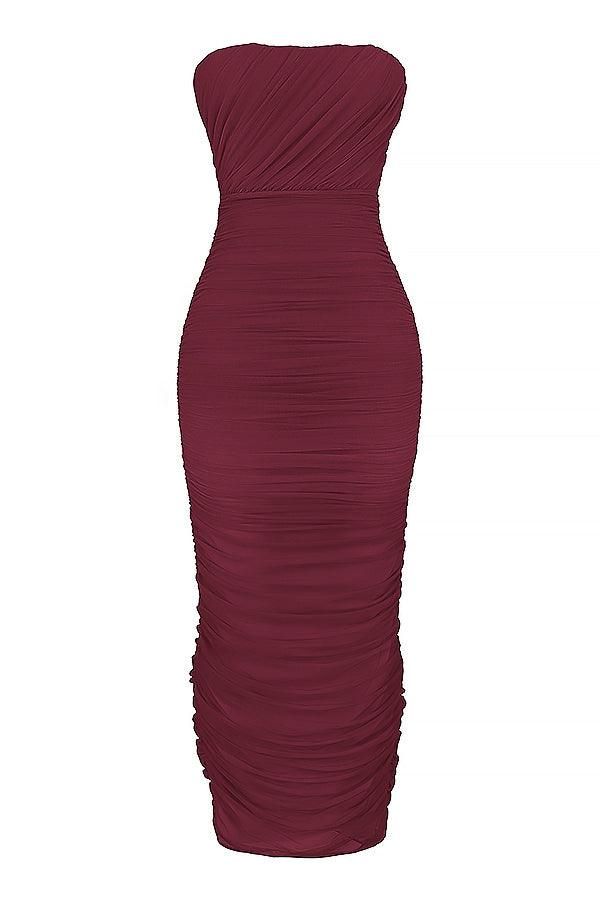Amaris | Mesh maxi dress
