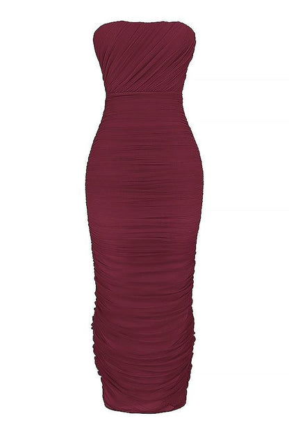 Amaris | Mesh maxi dress