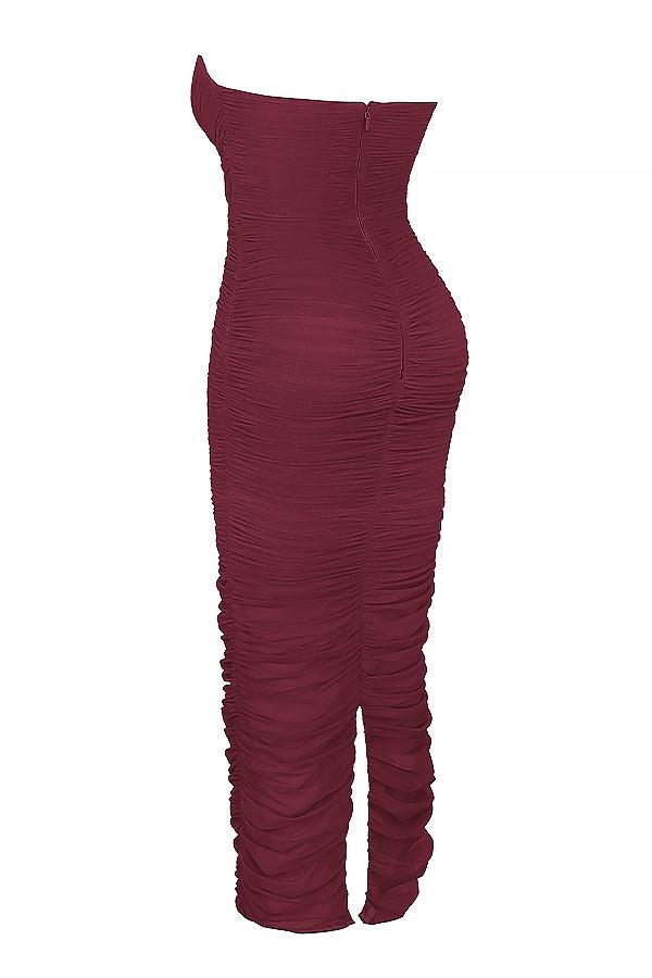 Amaris | Mesh maxi dress