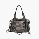 Arabell | Vintage Faux Leather Structured Tote Bag