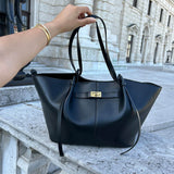 Adele | Leather Shopper Tote Bag