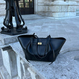 Adele | Leather Shopper Tote Bag