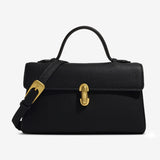 Cassy Elegant Vegan Leather Crossbody Bag with Removable Strap