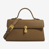 Cassy Elegant Vegan Leather Crossbody Bag with Removable Strap