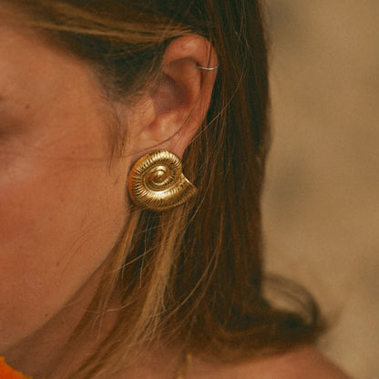 Chunky Shell Earrings