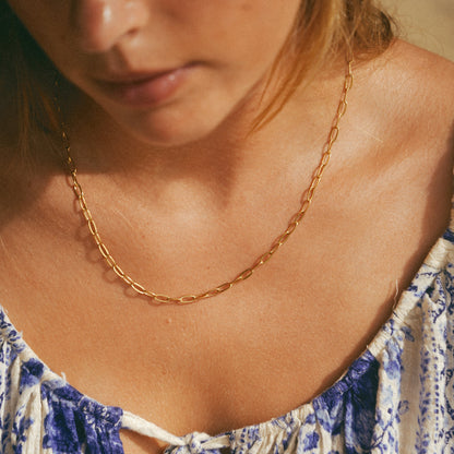 Maui Paperclip Necklace
