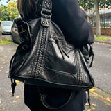 Arabell | Vintage Faux Leather Structured Tote Bag