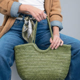 April | Woven Oversized Tote Bag